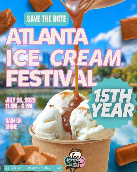 Atlanta Ice Cream Festival Wellness Vendor Booth - Option A